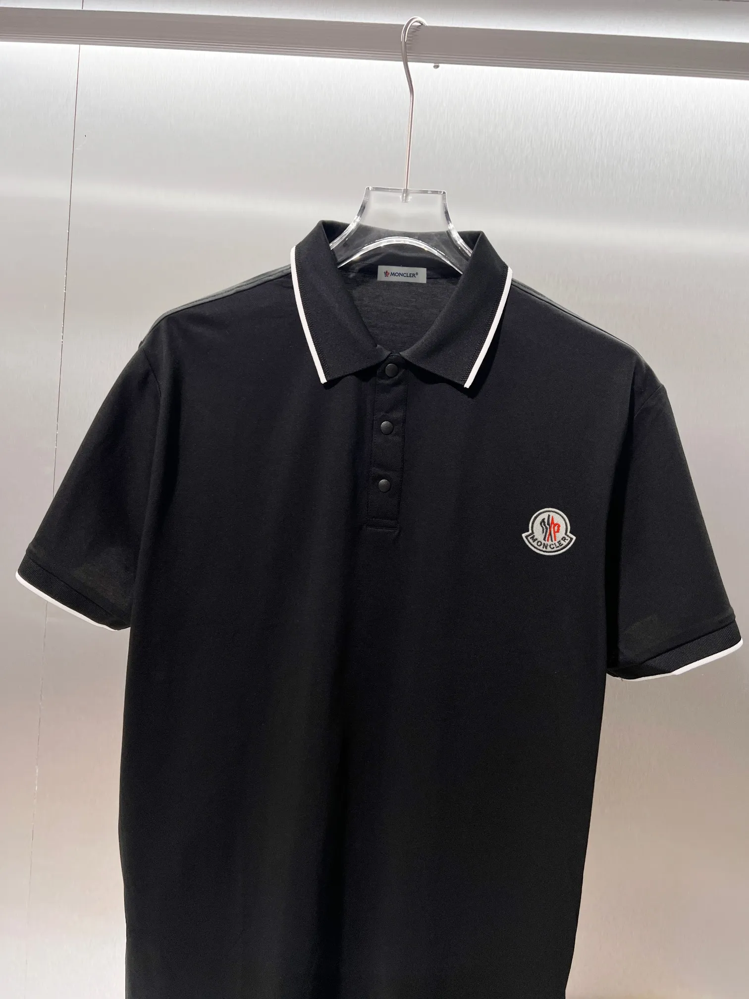 Moncler* Classic logo 🔥 POLO ✅ Quality ‼ ●100% ●50% 50% ● 200g ● ● 1：1 ● ●Size：M L XL XXL XXXL